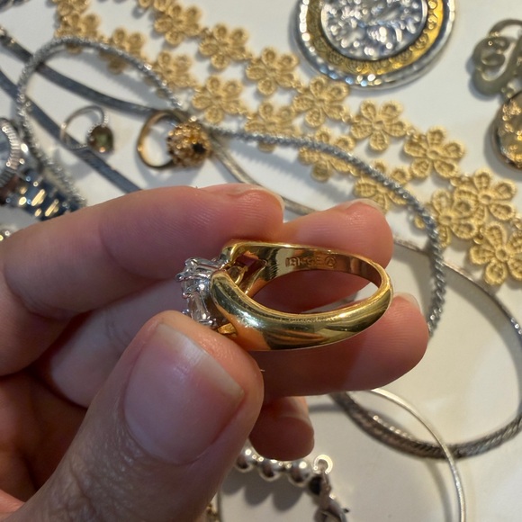 Large Jewelry Lot Elegant Gold and Silver Jewelry Collection - Picture 5 of 11